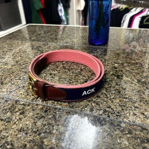 YRI ribbon belt- men’s size 42- ACK